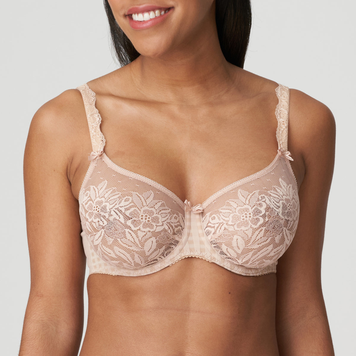 PrimaDonna Madison BH med bøjle, beige - 0262127 - CAL - Caffe Latte