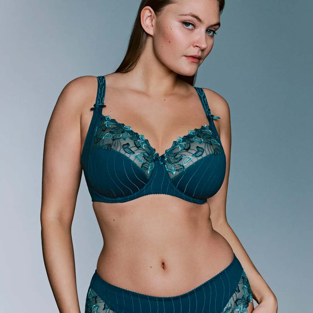 PrimaDonna Deauville full-cup BH, blå - 0161810-11/15 - PEA - Peacock
