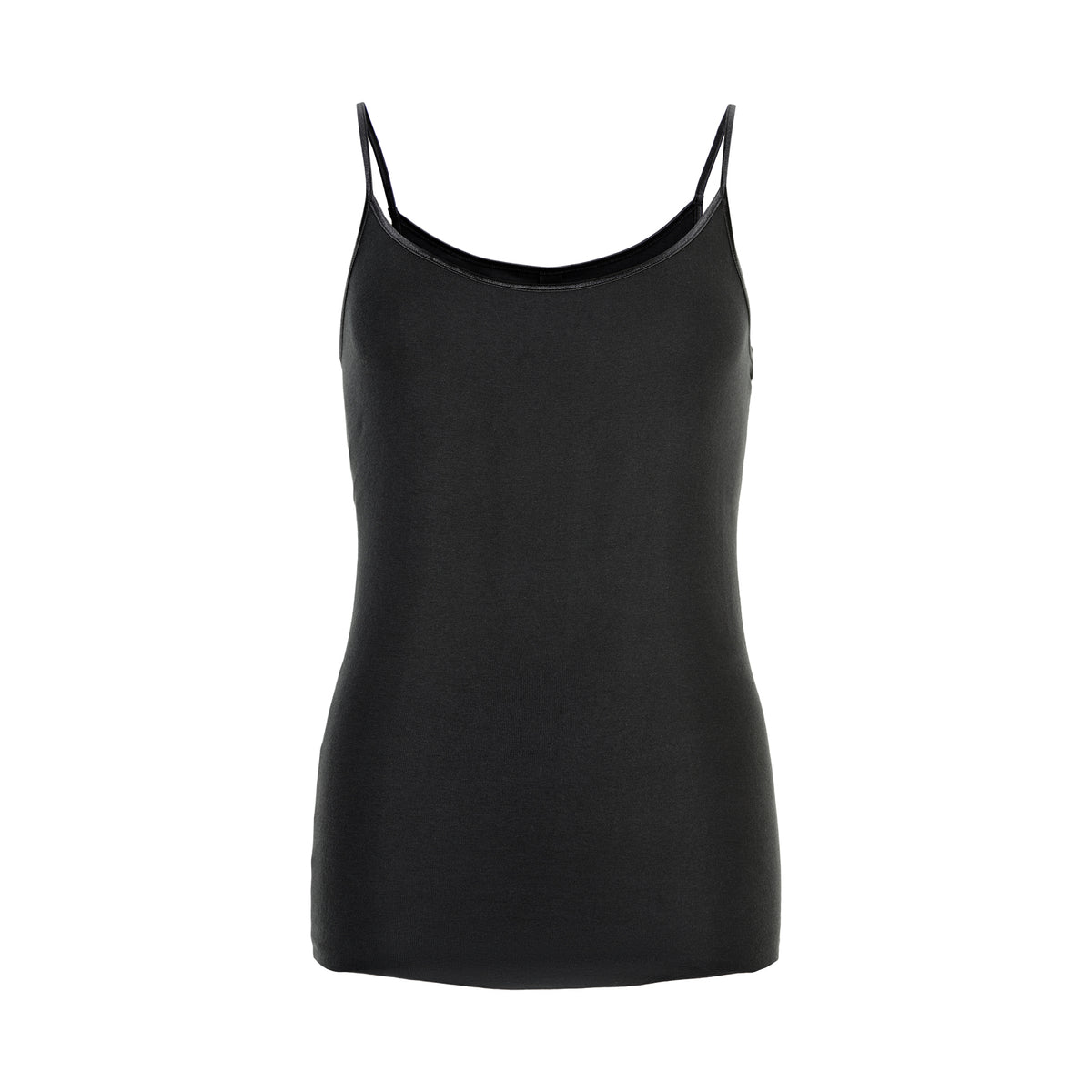 Schiesser top, sort - 200762 - 000 - Black