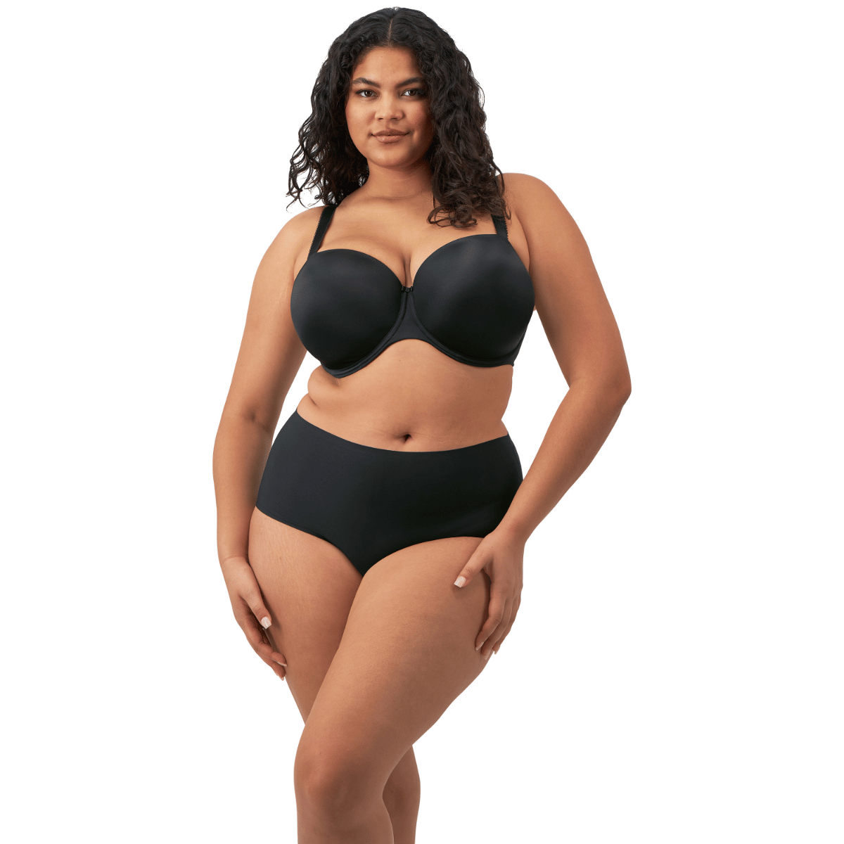 Fantasie Invisible Stretch Plus-size maxi trusse, sort - FL2312 - BLK - Black