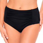 Wiki Swim Shape midi bikinitrusse, sort - 4108 - W099 - Black