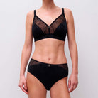 Chantelle Intrigue maxi trusse, sort - C13WC5 - 011 - Black