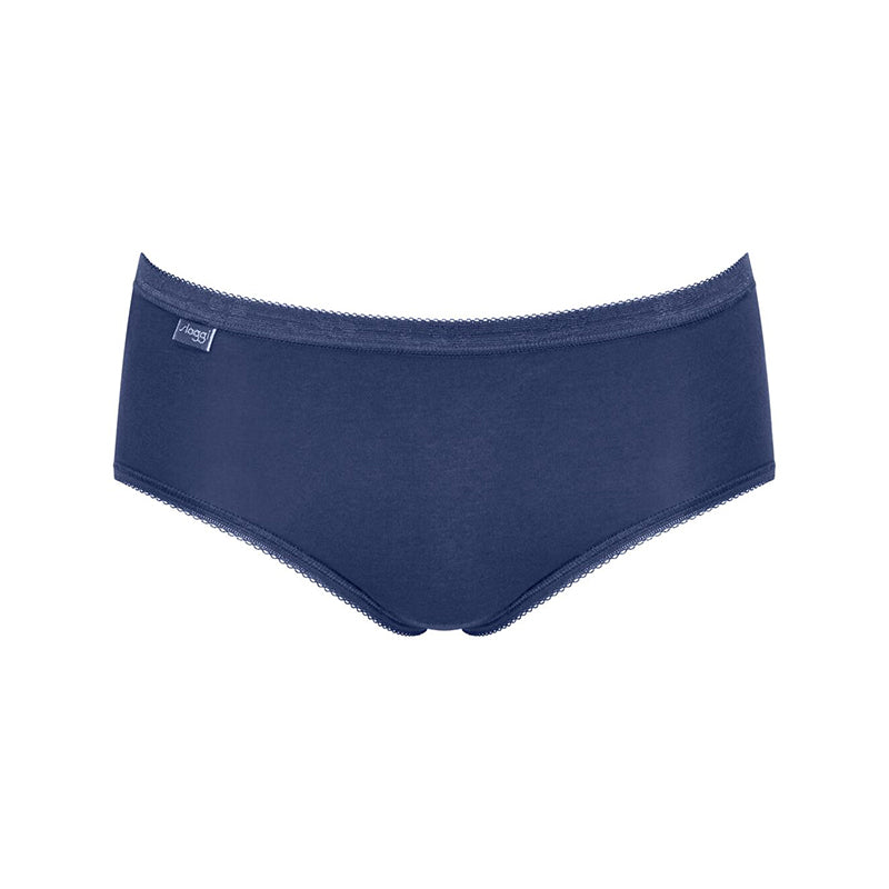 Sloggi Basic+ 3-Pack midi trusse, multi - 10107163 - V020 - Multiple Colours