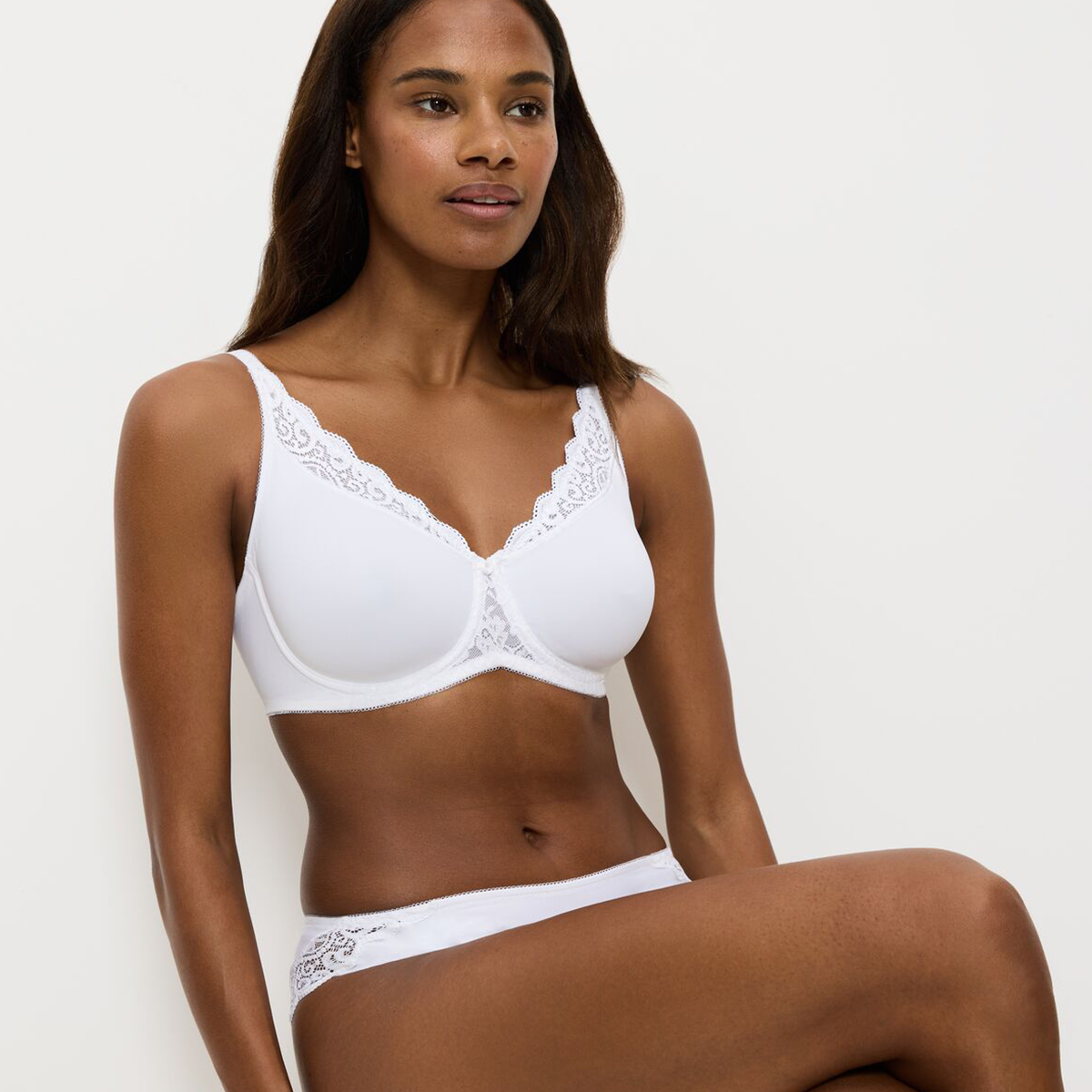 Triumph Amourette W01 BH med bøjle, hvid - 10210670 - 0003 - White
