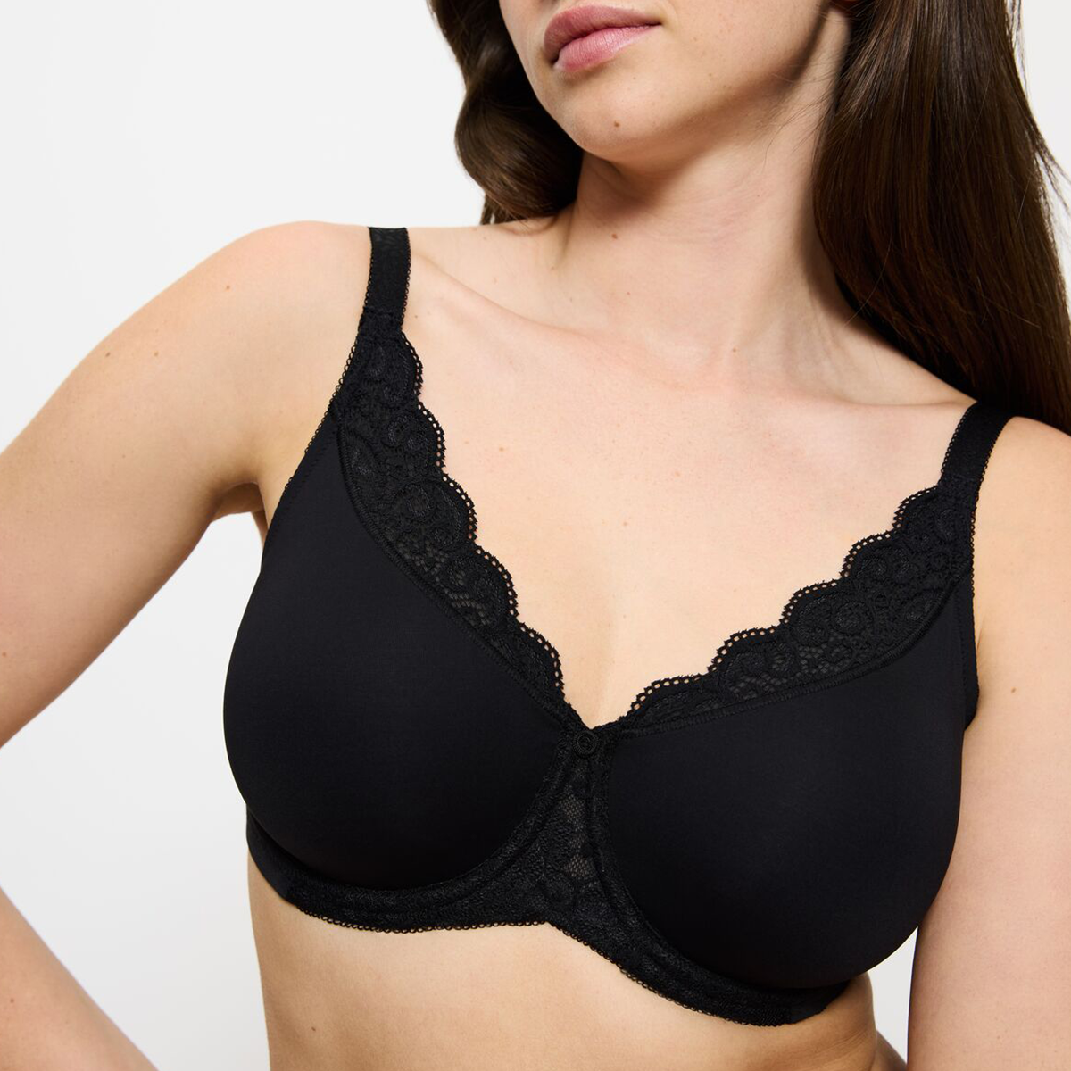 Triumph Amourette W01 BH med bøjle, sort - 10210670 - 0004 - Black