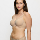 Triumph Amourette W01 BH med bøjle, beige - 10210670 - 0026 - Skin