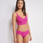 Sloggi Zero Feel Bliss hipster trusse, pink - 10219689 - 1590 - Plum Fusion