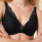 Triumph Body Make-Up Illusion Lace WP BH med bøjle, sort - 10219710 - 0004 - Black