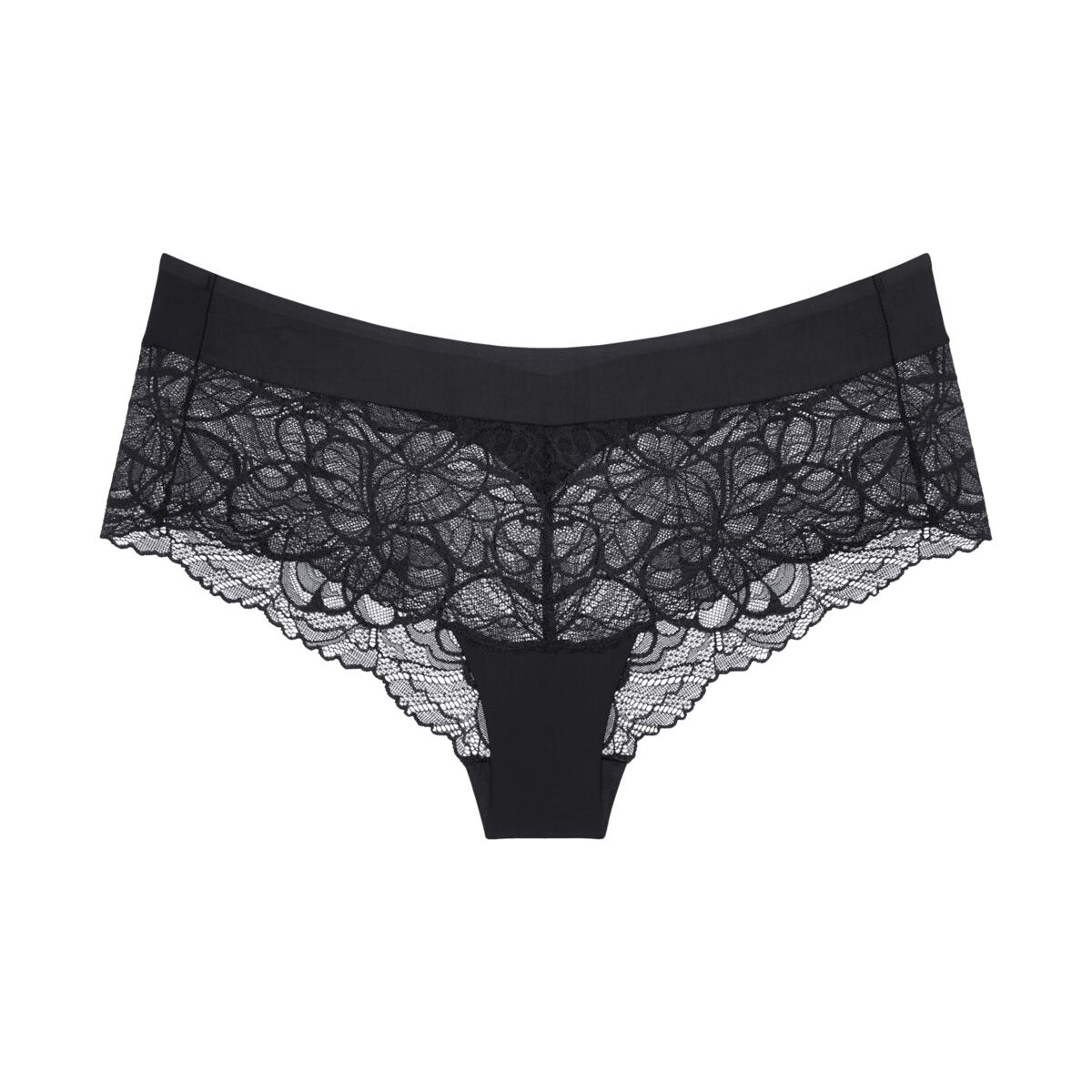 Triumph Body Make-Up Illusion Lace hipster trusse, sort - 10219748 - 0004 - Black