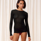 Triumph Beauty Layers top, sort - 10221062 - 0004 - Black