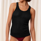 Triumph Beauty Layers top, sort - 10221176 - 0004 - Black