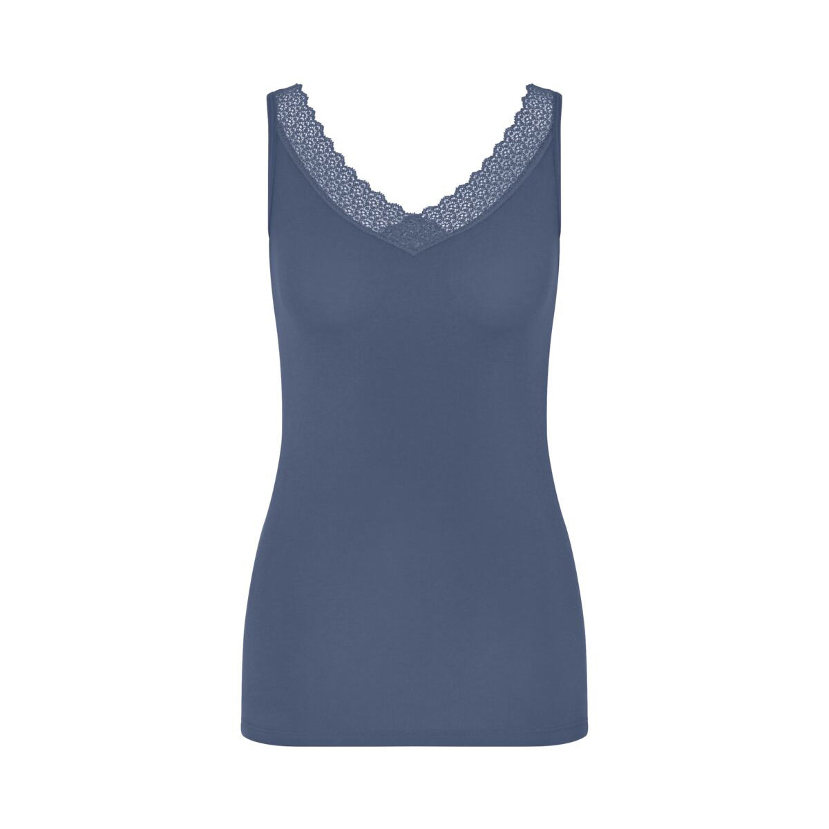 Triumph Feel Of Modal top, blå - 10221637 - 00XX - Cloudy Blue