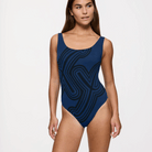 Triumph Flex Smart Summer badedragt uden bøjle, multi - 10222174 - M008 - Blue