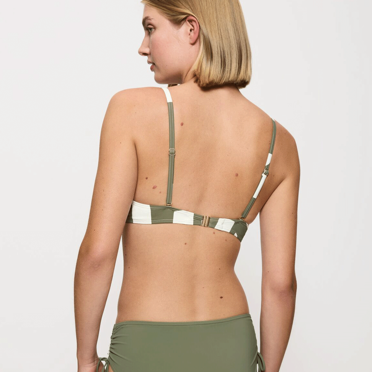 Triumph Summer Allure P 01 bikini top uden bøjle, multi - 10222239 - M009 - Green - Light Combination