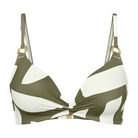 Triumph Summer Allure P 01 bikini top uden bøjle, multi - 10222239 - M009 - Green - Light Combination