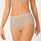Sloggi Basic+Maxi 3-Pack maxi trusse, beige - 10007656 - 0026 - Skin