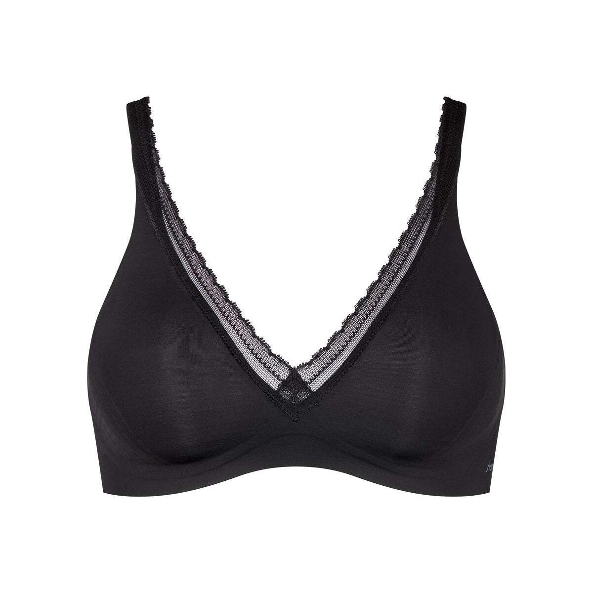 Sloggi Body Adapt Twist BH uden bøjle, sort - 10214614 - 0004 - Black