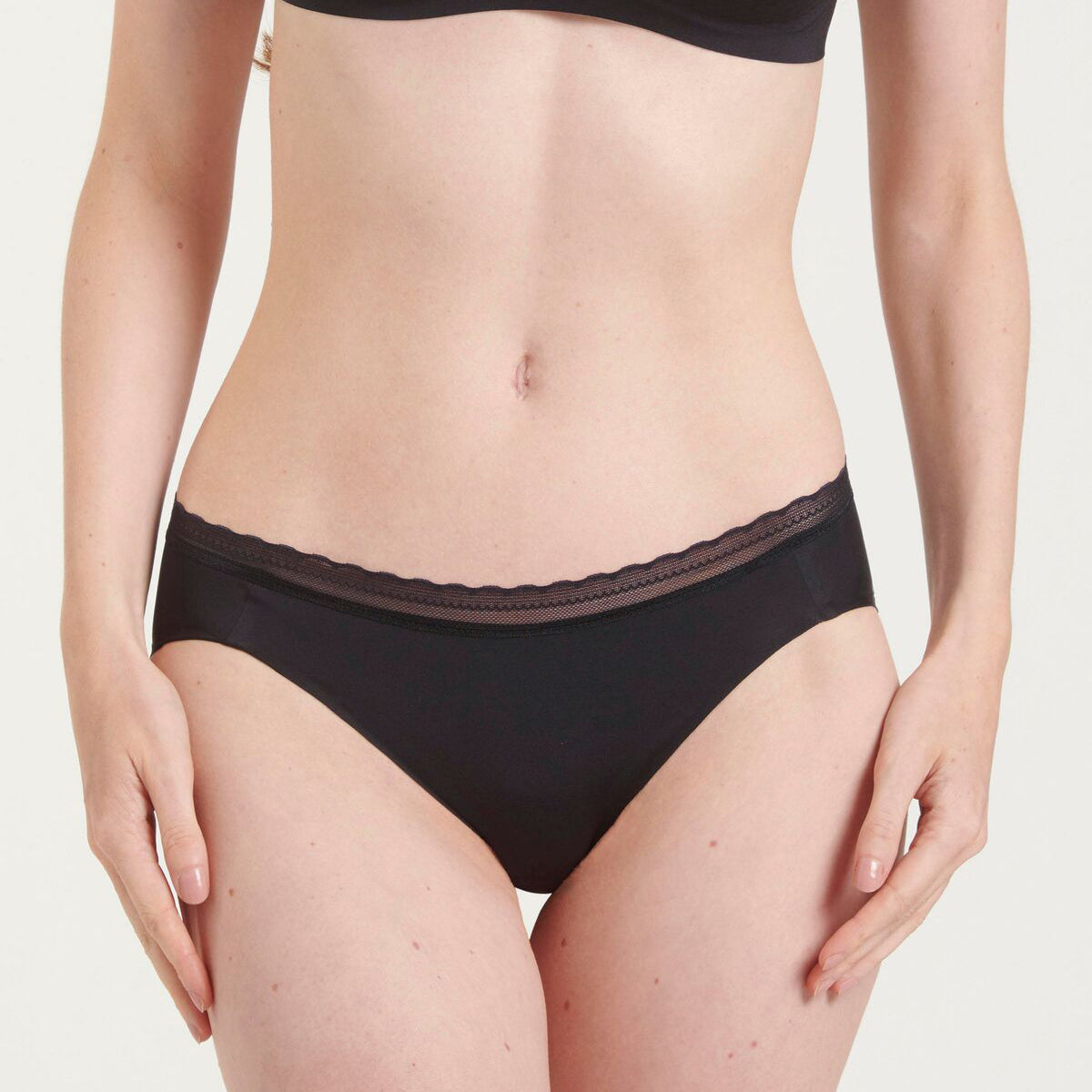 Sloggi Body Adapt Twist hipster trusse, sort - 10214617 - 0004 - Black