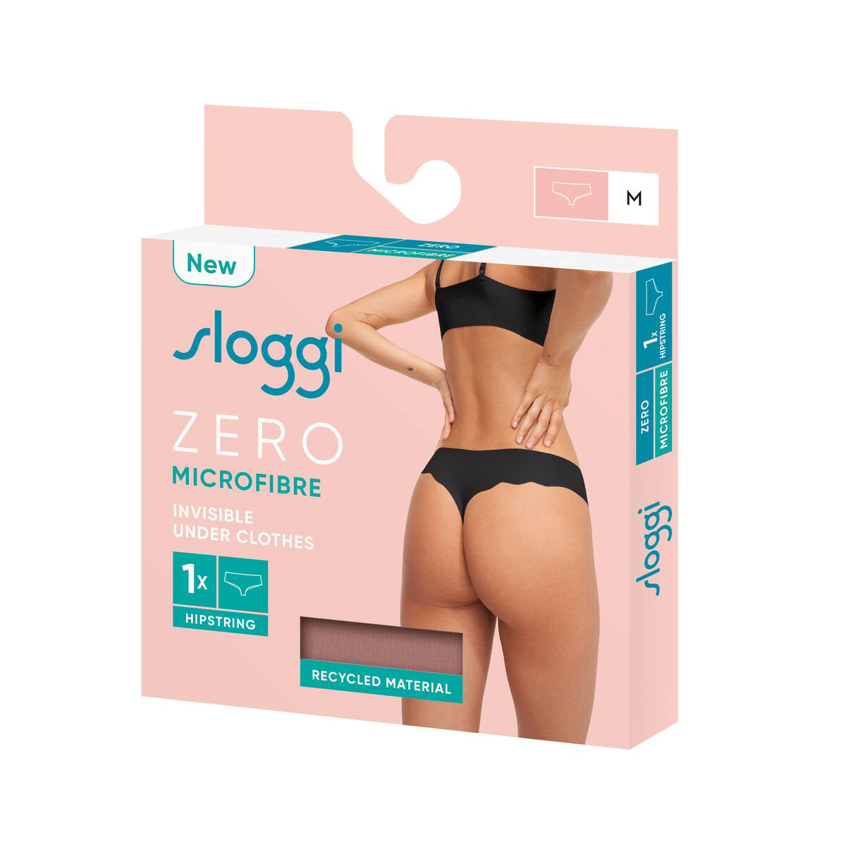 Sloggi Zero Microfibre 2.0 g-streng, rosa - 10214627 - 1141 - Cacao