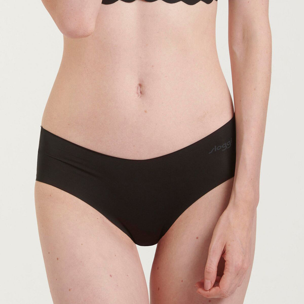 Sloggi Zero Microfibre 2.0 hipster trusse, sort - 10214634 - 0004 - Black