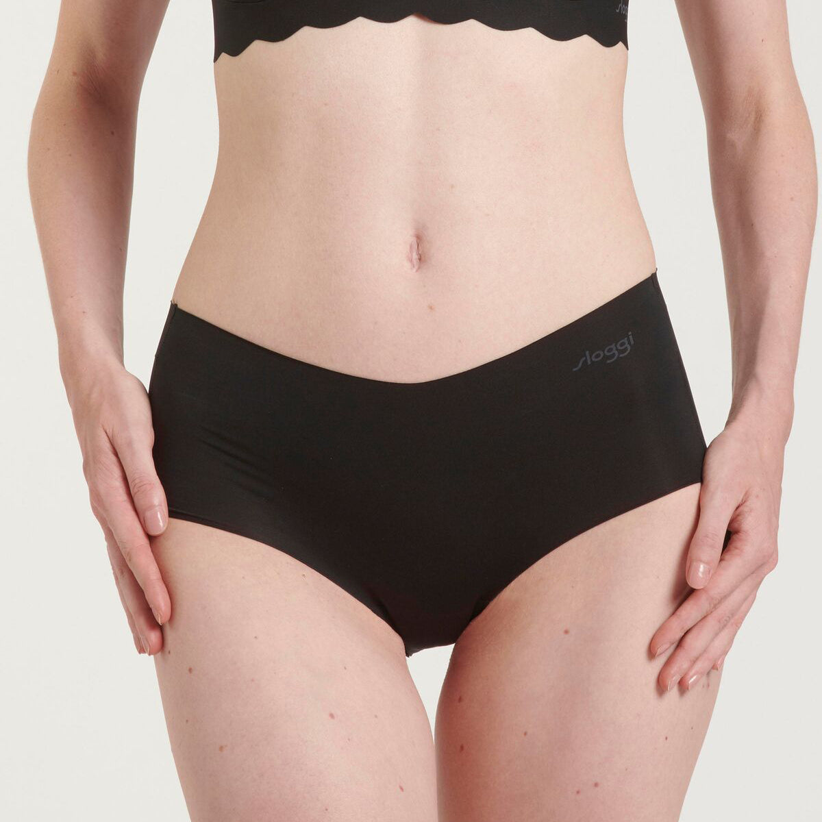 Sloggi Zero Microfibre 2.0 hipster trusse, sort - 10214635 - 0004 - Black
