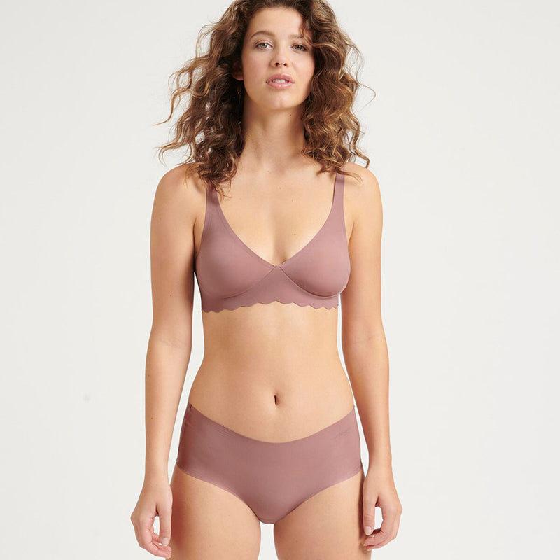 Sloggi Zero Microfibre 2.0 hipster trusse, rosa - 10214635 - 1141 - Cacao
