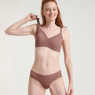 Sloggi Zero Microfibre 2.0 bralette BH, rosa - 10215243 - 1141 - Cacao