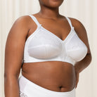Triumph Doreen + Cotton 01 N BH uden bøjle, hvid - 10004928 - 0003 - White