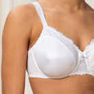 Triumph Ladyform Soft W BH med bøjle, hvid - 10166306 - 0003 - White