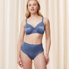 Triumph Ladyform Soft W BH med bøjle, blå - 10166306 - 3872 - Atlantis