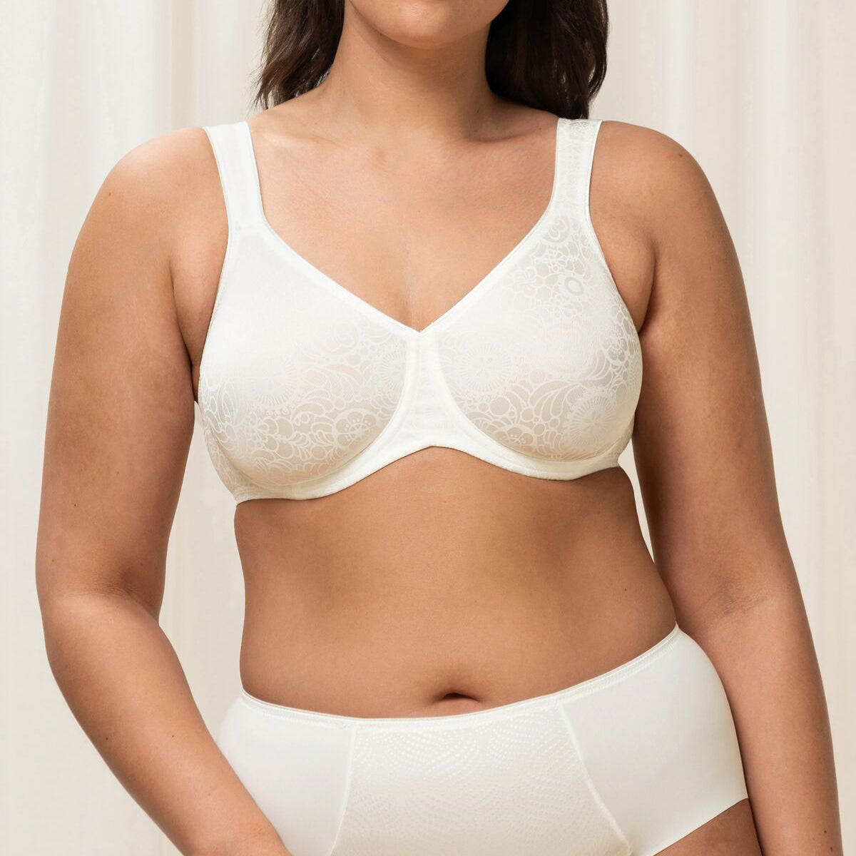 Triumph Lovely Minimizer W BH med bøjle, natural - 10166834 - 00GT - Off White