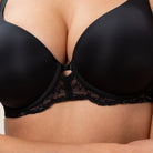 Triumph Amourette Charm WHP01 BH med bøjle, sort - 10198845 - 0004 - Black