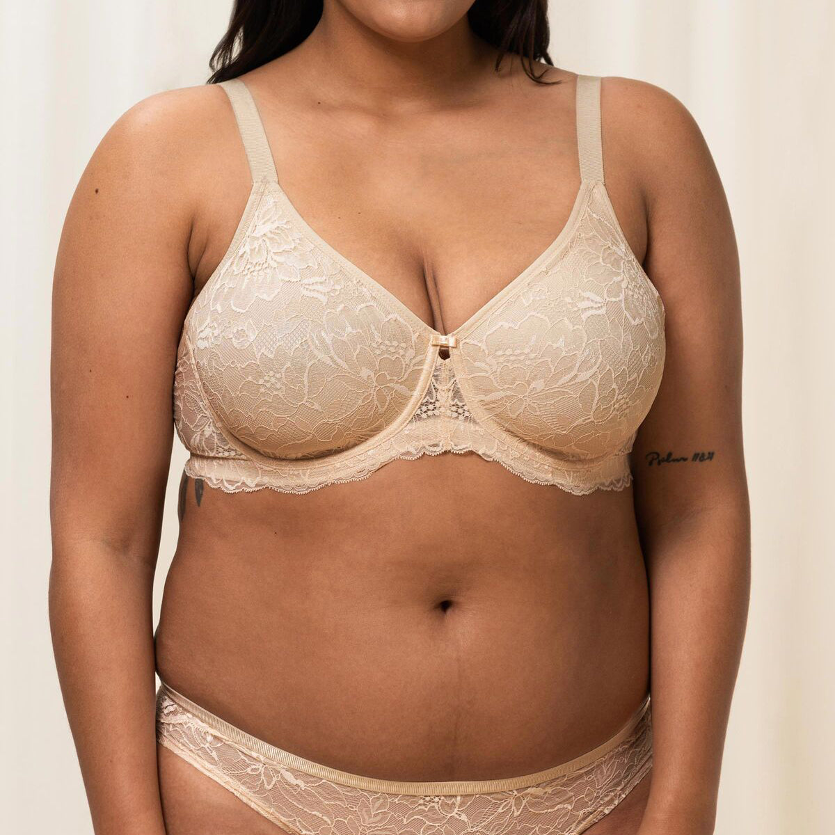Triumph Amourette Charm W02 BH med bøjle, creme - 10199586 - 6720 - Creamy Dream