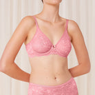 Triumph Amourette Charm T W02 BH med bøjle, lyserød - 10214458 - 7397 - Peach Blossom