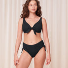 Triumph Summer Glow bikini top med bøjle, sort - 10214567 - 0004 - Black