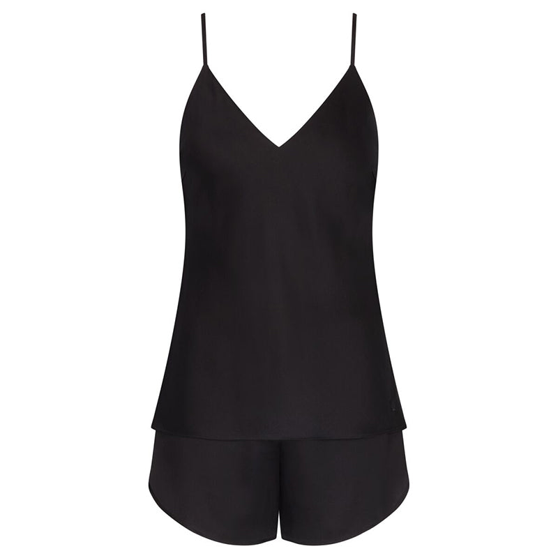 Triumph Silky Sensuality pyjamas, sort - 10216532 - 0004 - Black