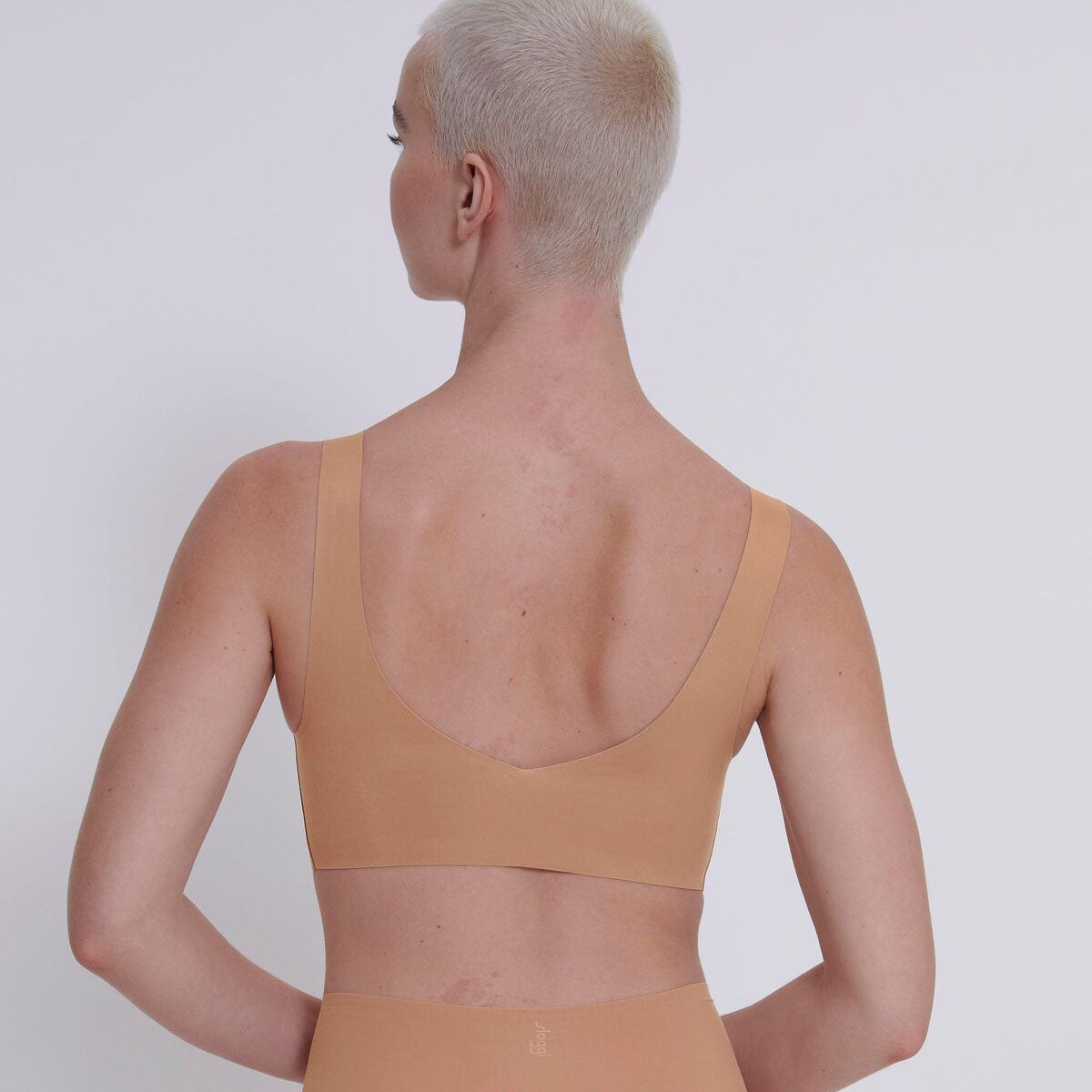 Sloggi Zero Feel 2.0 bralette BH, nude - 10217728 - 00CM - Nostalgic Brown