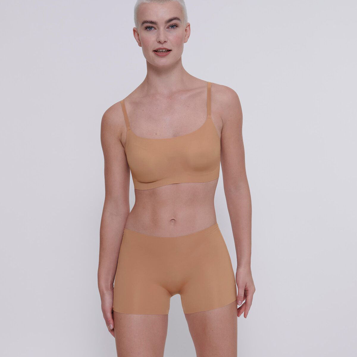 Sloggi Zero Feel 2.0 Ultra BH uden bøjle, nude - 10217766 - 00CM - Nostalgic Brown