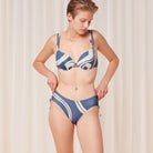 Triumph Summer Allure midi bikinitrusse, blå - 10218744 - 0032 - Blue Combination