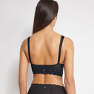 Sloggi Zero Feel Bliss bralette BH, sort - 10219598 - 0004 - Black