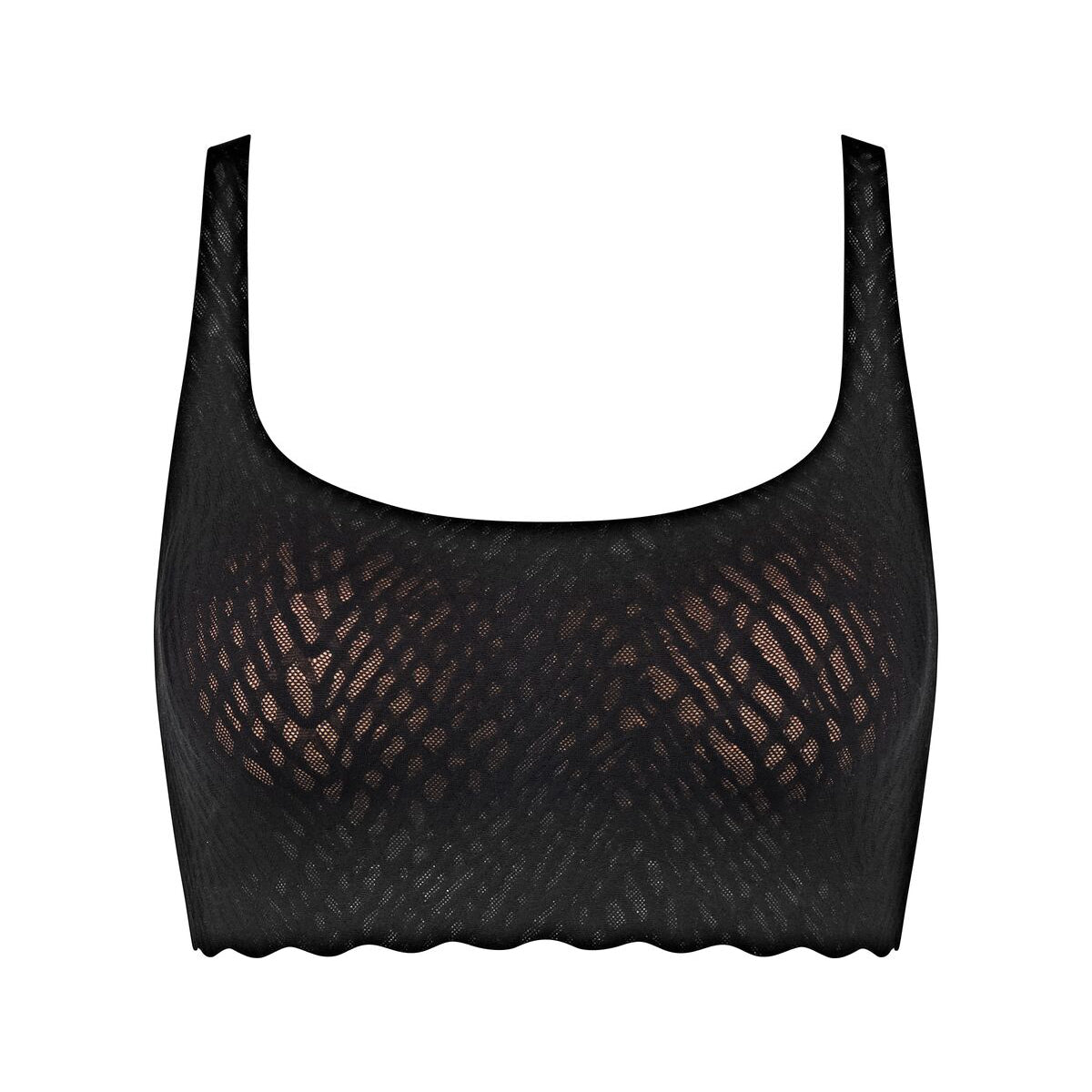 Sloggi Zero Feel Bliss BH top, sort - 10219678 - 0004 - Black