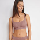 Sloggi Zero Feel Bliss BH top, rosa - 10219678 - 1141 - Cacao
