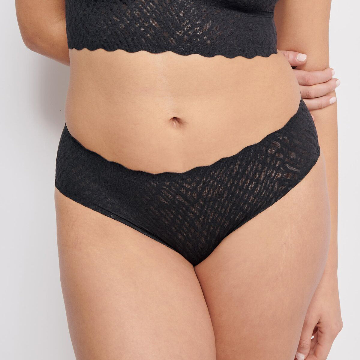 Sloggi Zero Feel Bliss hipster trusse, sort - 10219689 - 0004 - Black
