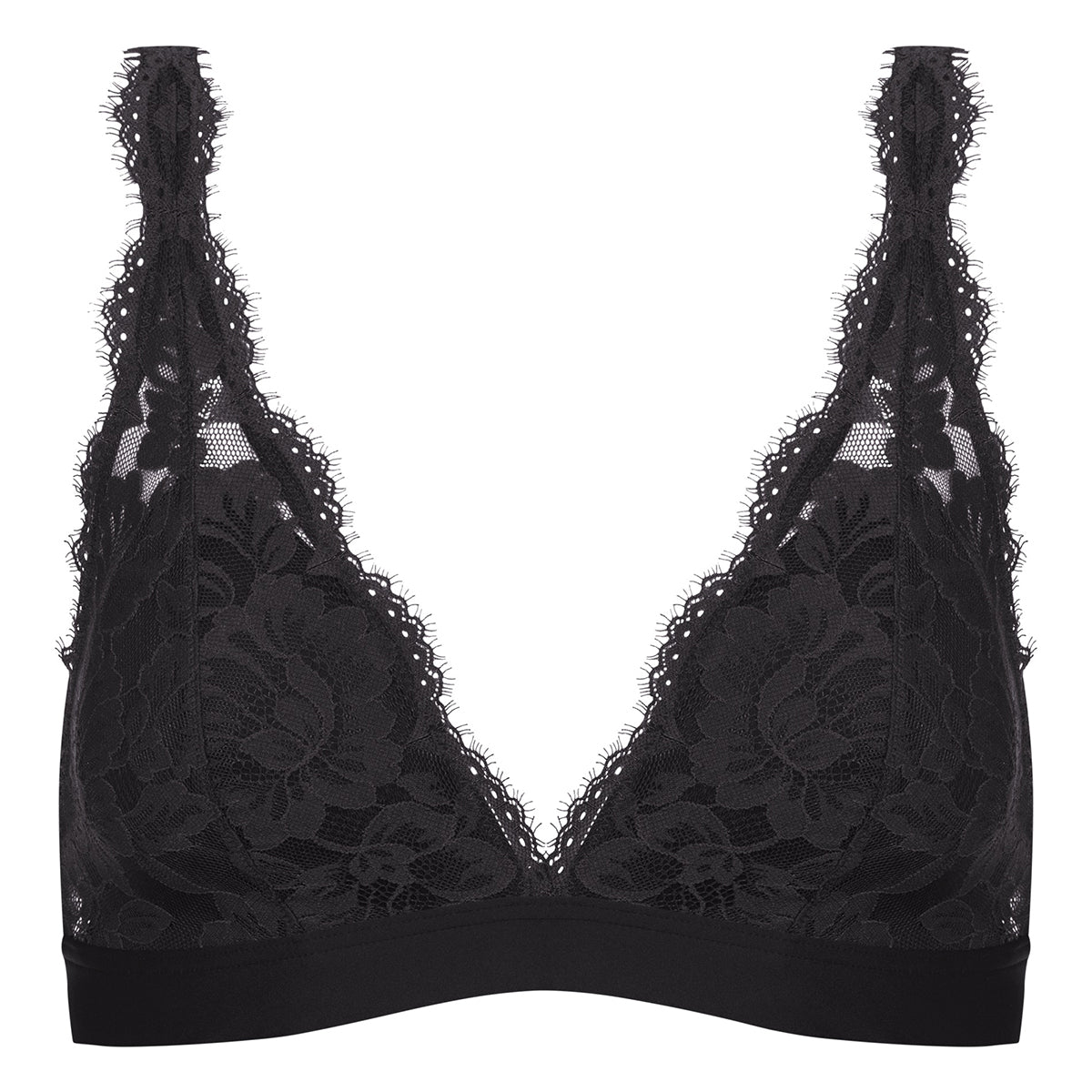 Mey Poetry Vogue trekant BH, sort - 74233 - 3 - Black