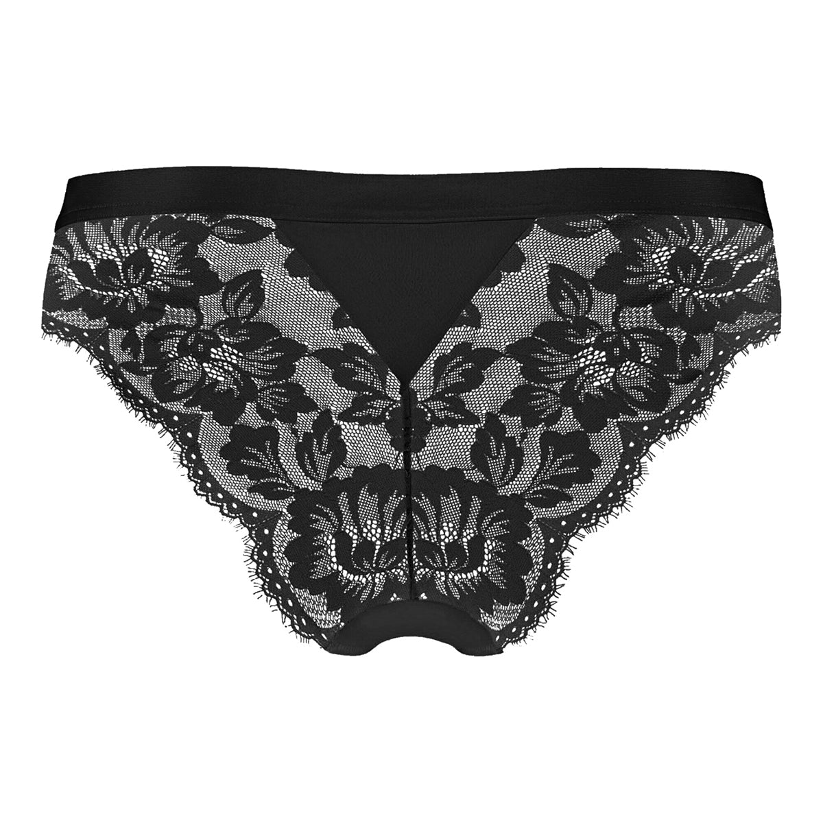 Mey Poetry Vogue tanga trusse, sort - 79271 - 3 - Black