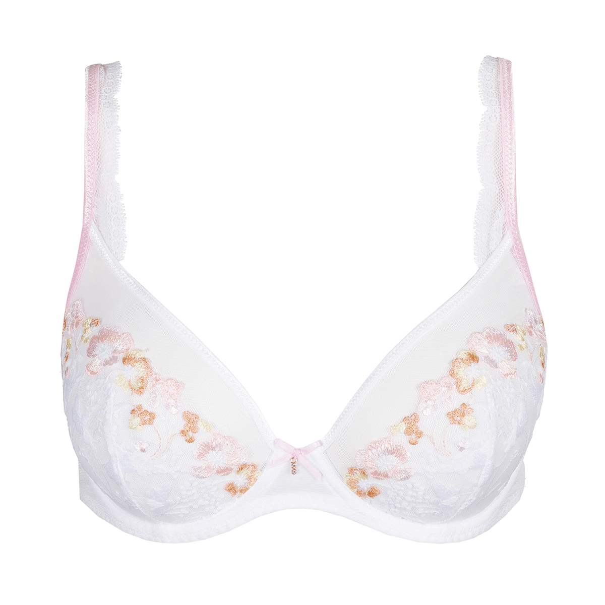 Marie Jo Lizelot plunge BH, hvid - 0102892 - WIT - White
