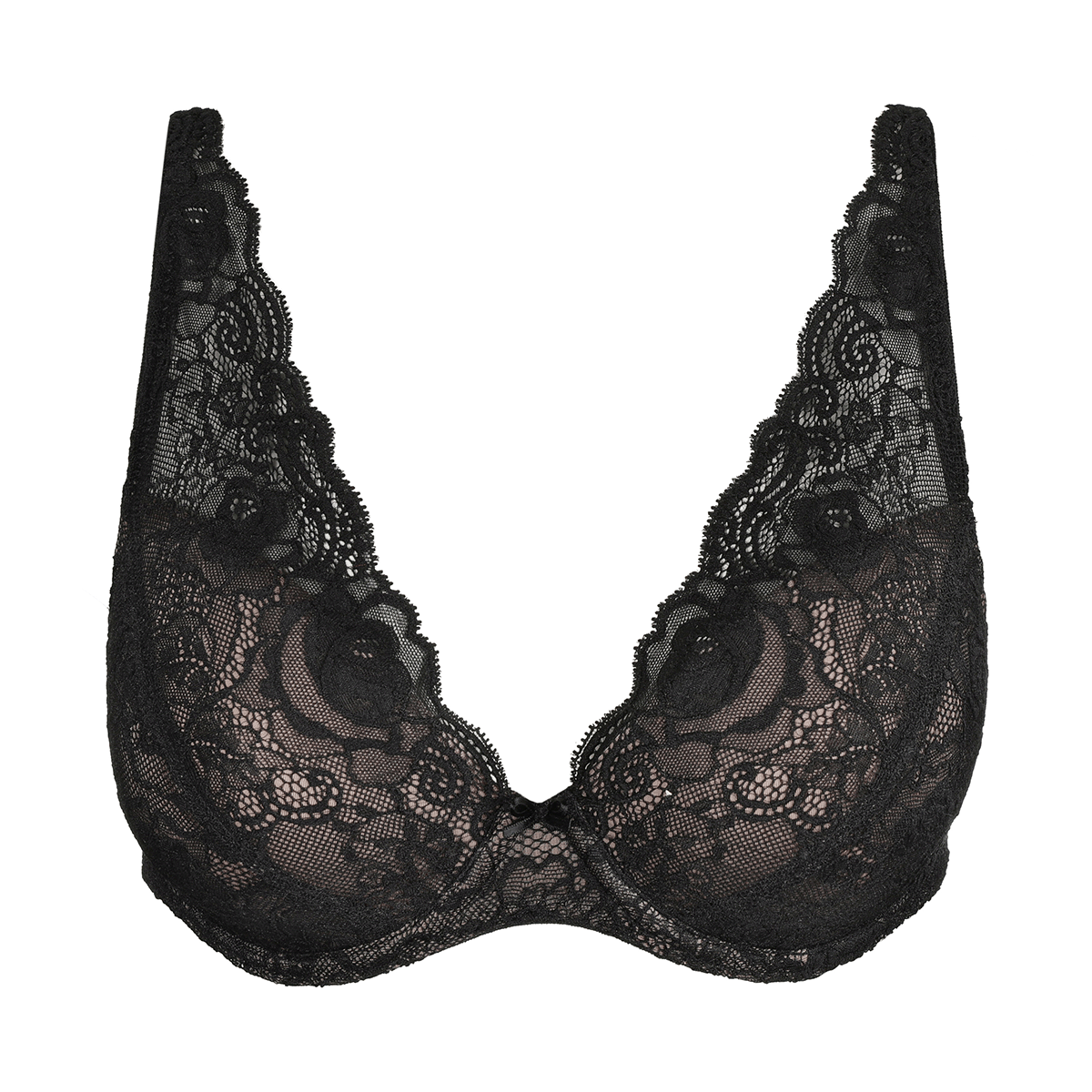 Marie Jo Cyrile plunge BH, sort - 0102924 - ZWA - Black