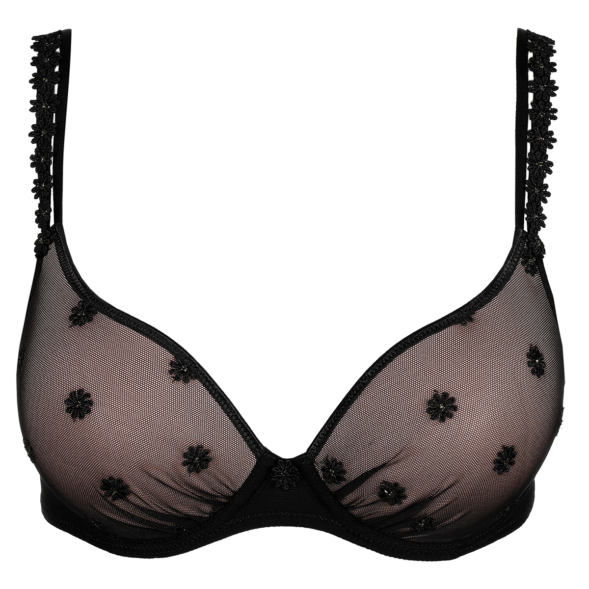 Marie Jo Daisy BH med bøjle, sort - 0103026 - ZWA - Black