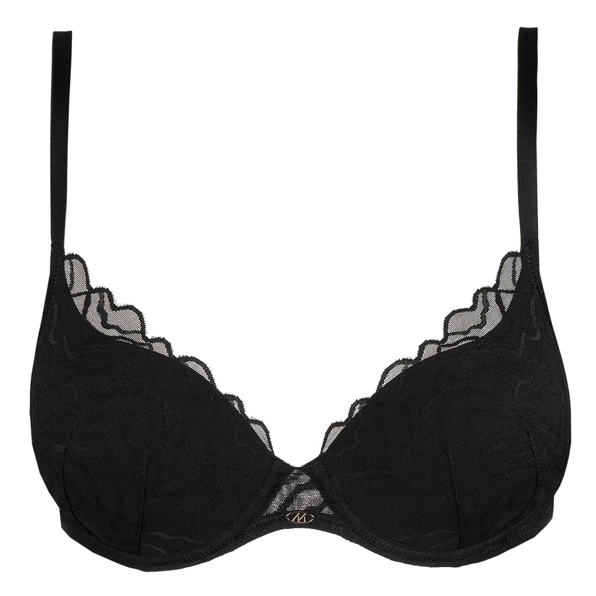 Marie Jo Nillo hjerteformet BH, sort - 0103076 - ZWA - Black