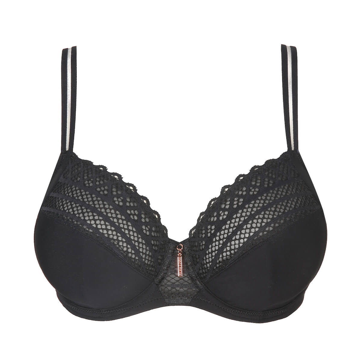 PrimaDonna Twist East End BH med bøjle, sort - 0141930 - CHB - Charcoal